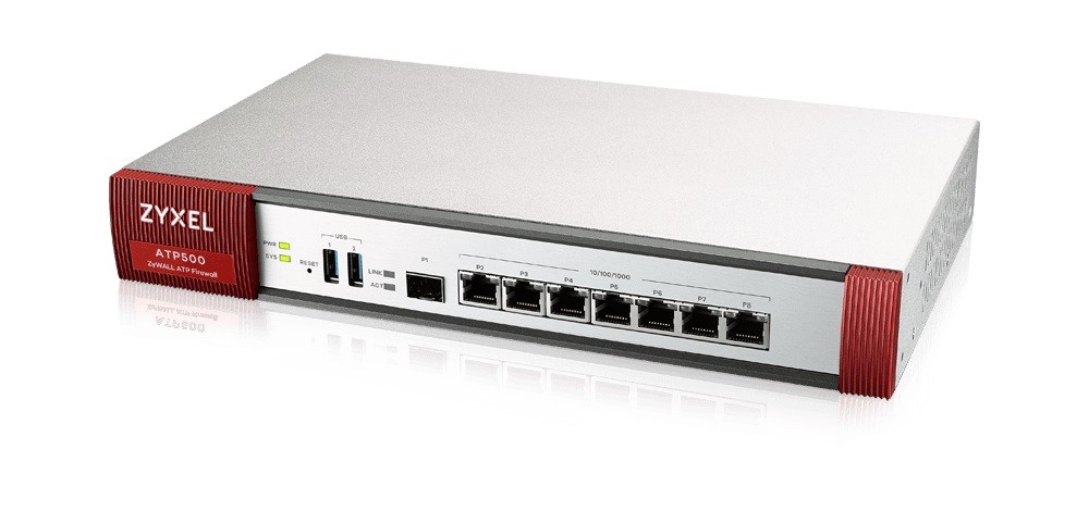 ATP Firewall ATP500-EU0102F ATP 7 Gigabit user-definable ports 1xSFP 2xUSB    1 Yr Bundle