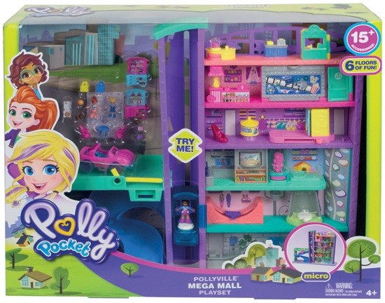 Zestaw figurek Polly Pocket Centrum handlowe