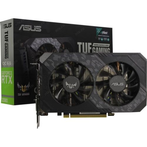 Karta graficzna GeForce TUF RTX 2060 6GB Gaming GDDR6 192BIT 2HDMI/DP/DVI 