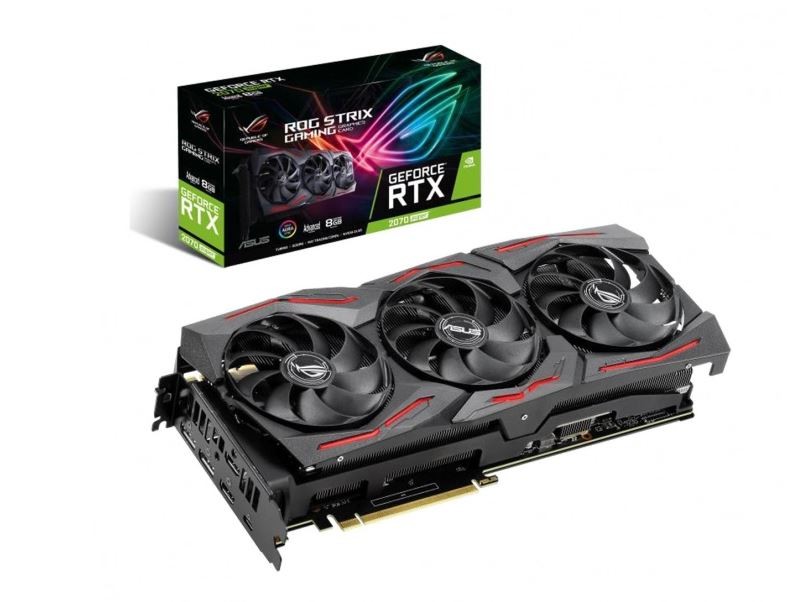 Karta graficzna ROG Strix GeForce RTX 2070 SUPER Advanced GAMING 8GB GDDR6 2HDMI/2DP/USB-c