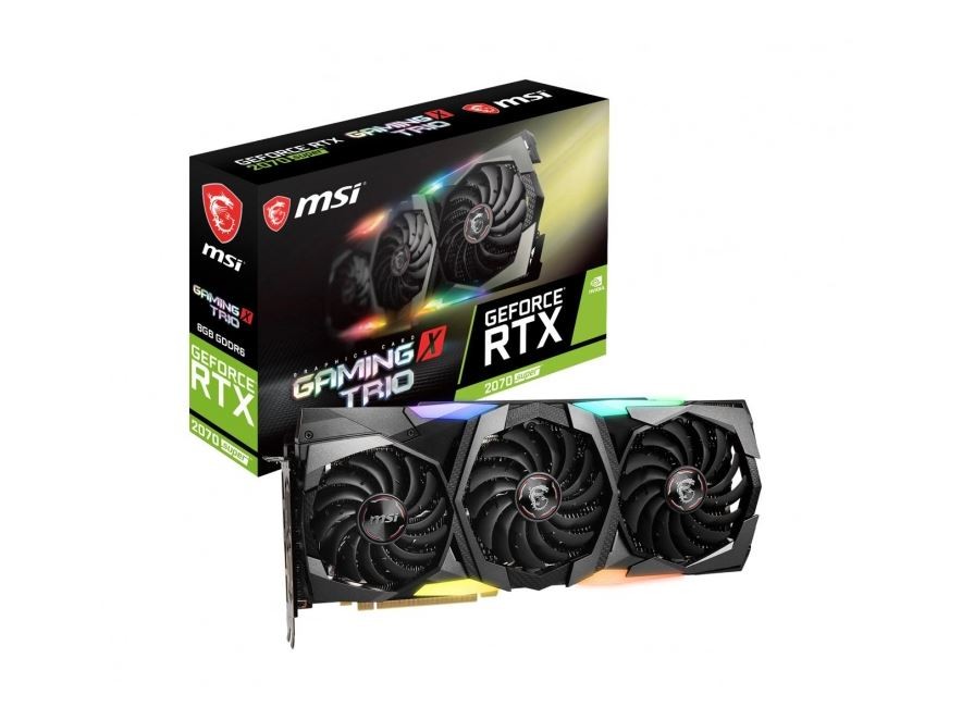 Karta graficzna GeForce RTX 2070 SUPER GAMING X TRIO 8G GDDR6 256BIT 3DP/HDMI