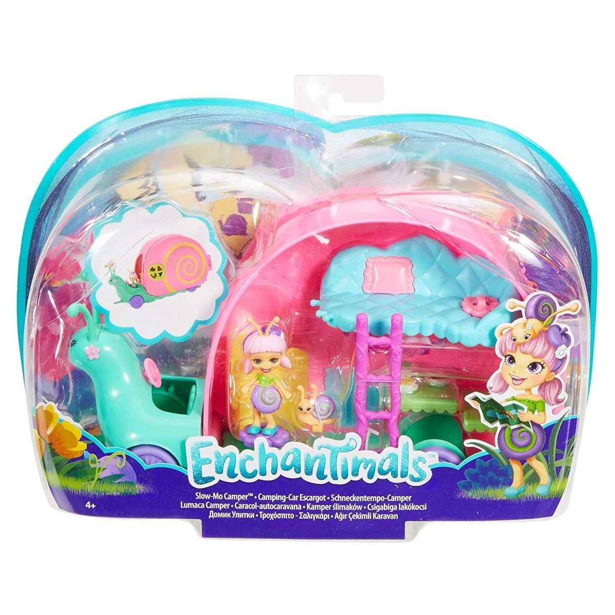 Zestaw z figurką Enchantimals Kamper Kwitnący Ogród