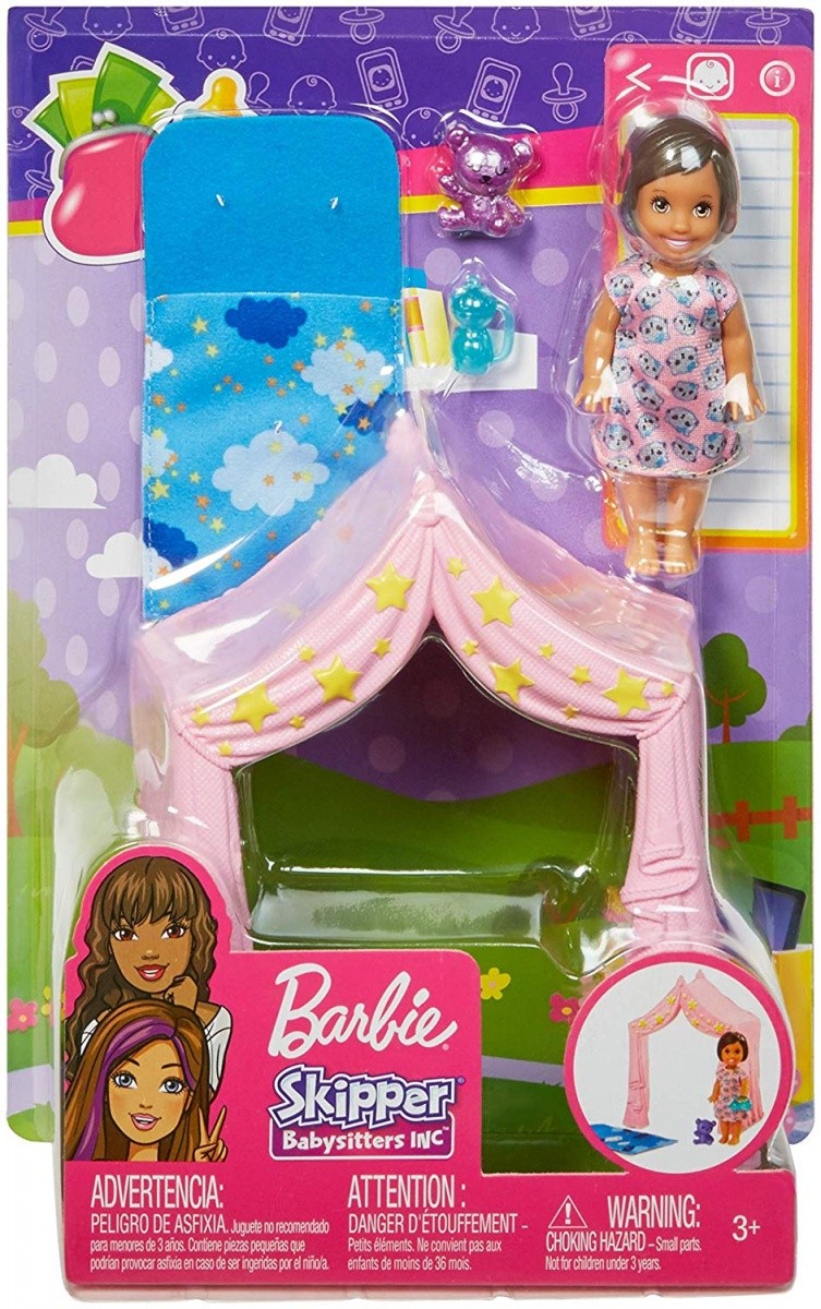 Lalka Barbie Klub Opiekunek Namiot 