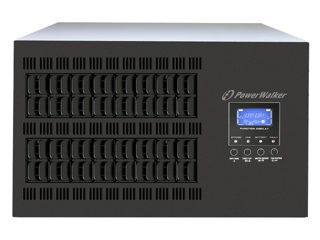 Zasilacz awaryjny On-Line 3/1 fazy 15kVA CPR Terminal In/Out, USB/RS-232, EPO, LCD, Rack 