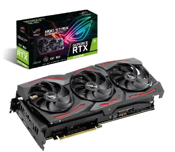 Karta graficzna GeForce ROG Strix RTX 2080 SUPER GAMING OC 8GB GDDR6 256bit 2HDMI/2DP