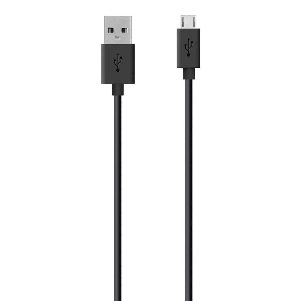 Kabel USB-A - microUSB 1,2m czarny