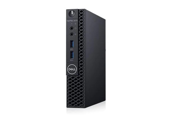 Komputer Optiplex 3070 MFF W10Pro i5-9500T/8GB/256GB SSD/Intel UHD 630/WLAN + BT/KB216 & MS116/3Y BWOS