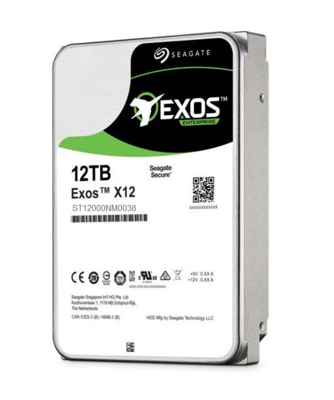 Dysk Exos X14 12TB 512e SAS 3,5 ST12000NM0038 