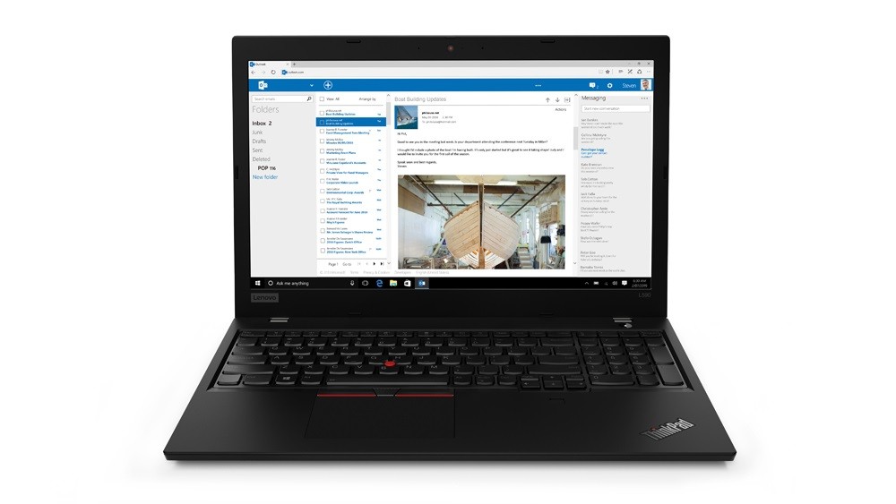 Laptop ThinkPad L590 20Q7001EPB W10Pro i5-8265U/8GB/256GB/INT/15.6 FHD/1YR CI 