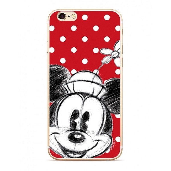 Etui Disney Minnie 009 iPhone X czerwony DPCMIN3045 