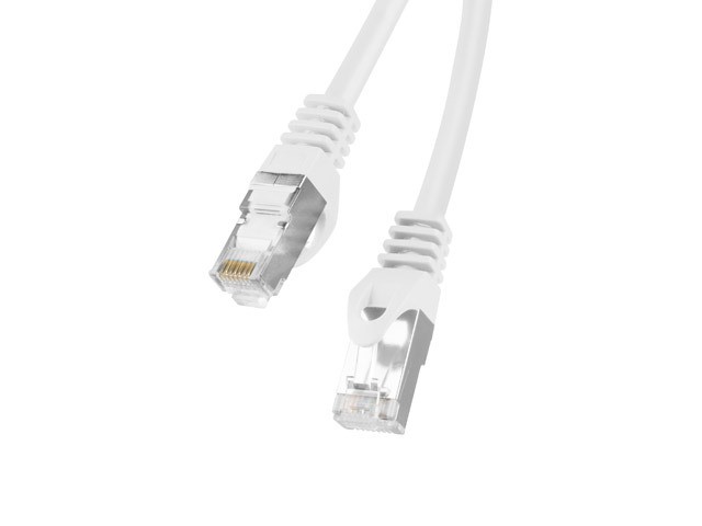 Patchcord FTP PCF5-10CC-0100-W kat.5e 1M  biały