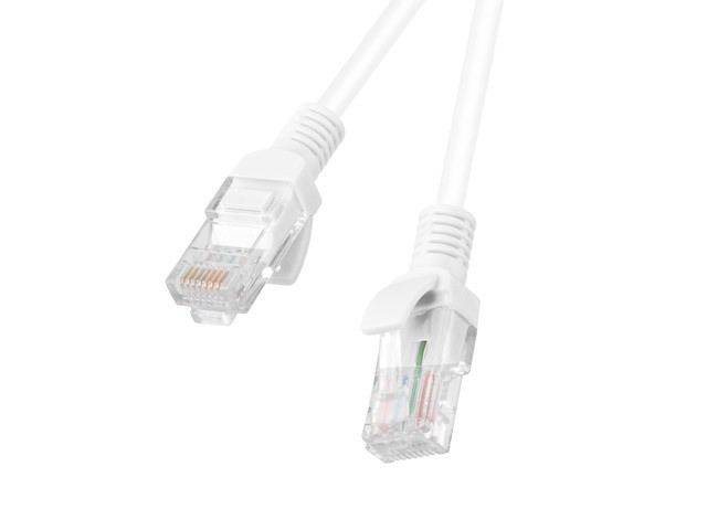 Patchcord PCU5-10CC-0025-W kat.5e 0.25M biały