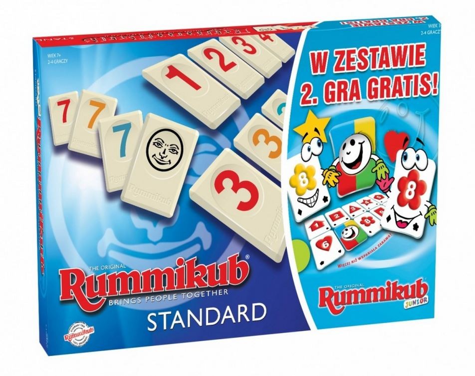 Gra Rummikub 2w1 Junior 