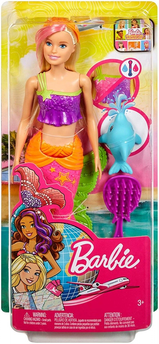 Lalka Barbie zaczarowana syrena