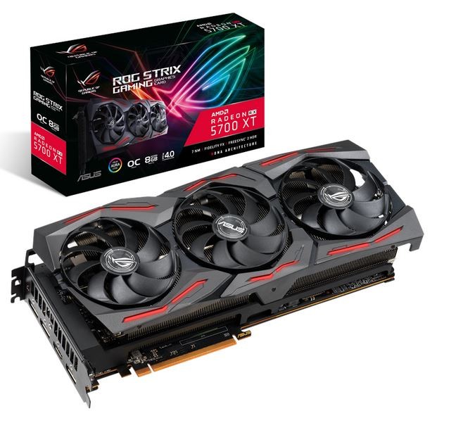 Karta graficzna Radeon ROG STRIX RX 5700 XT OC GAMING 8GB GDDR6 256BIT 3DP/HDMI