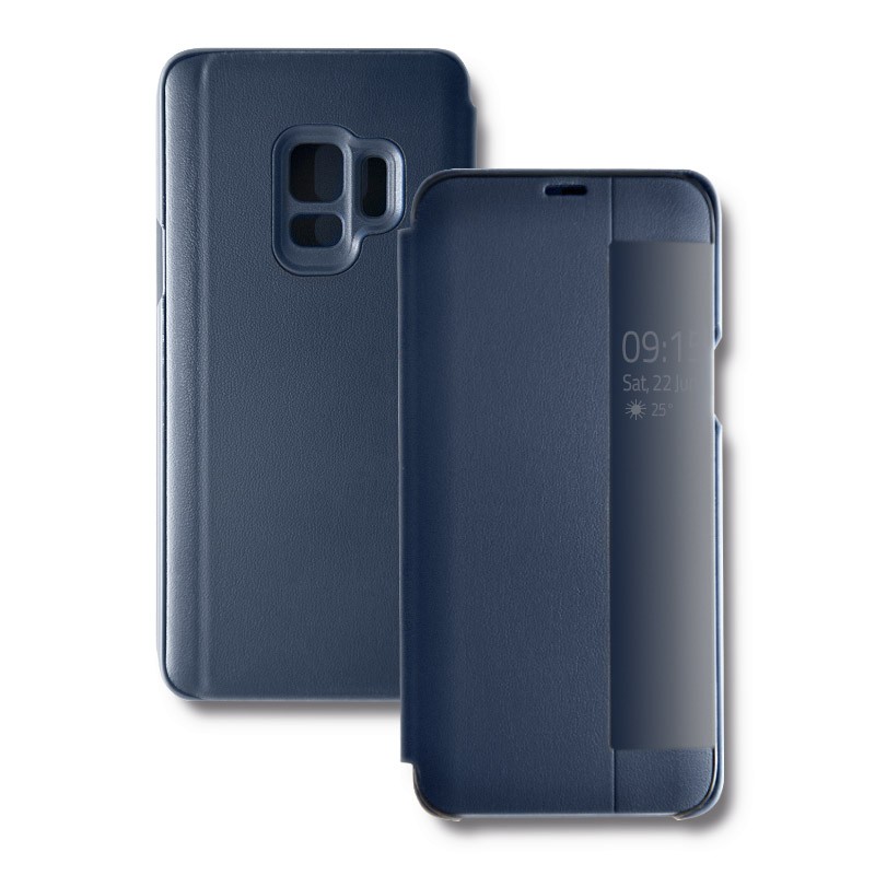 Etui do Samsung S9 Smart Flip Cover granatowe 