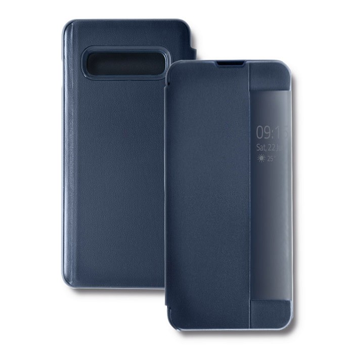 Etui do Samsung S10+ Smart Flip Cover granatowe 