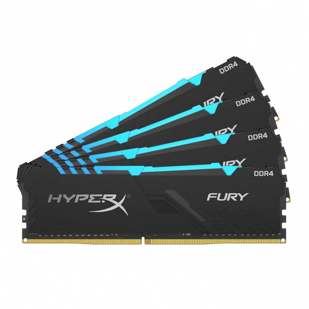 Pamięć DDR4 Fury RGB 64GB/2666 (4*16GB) CL16