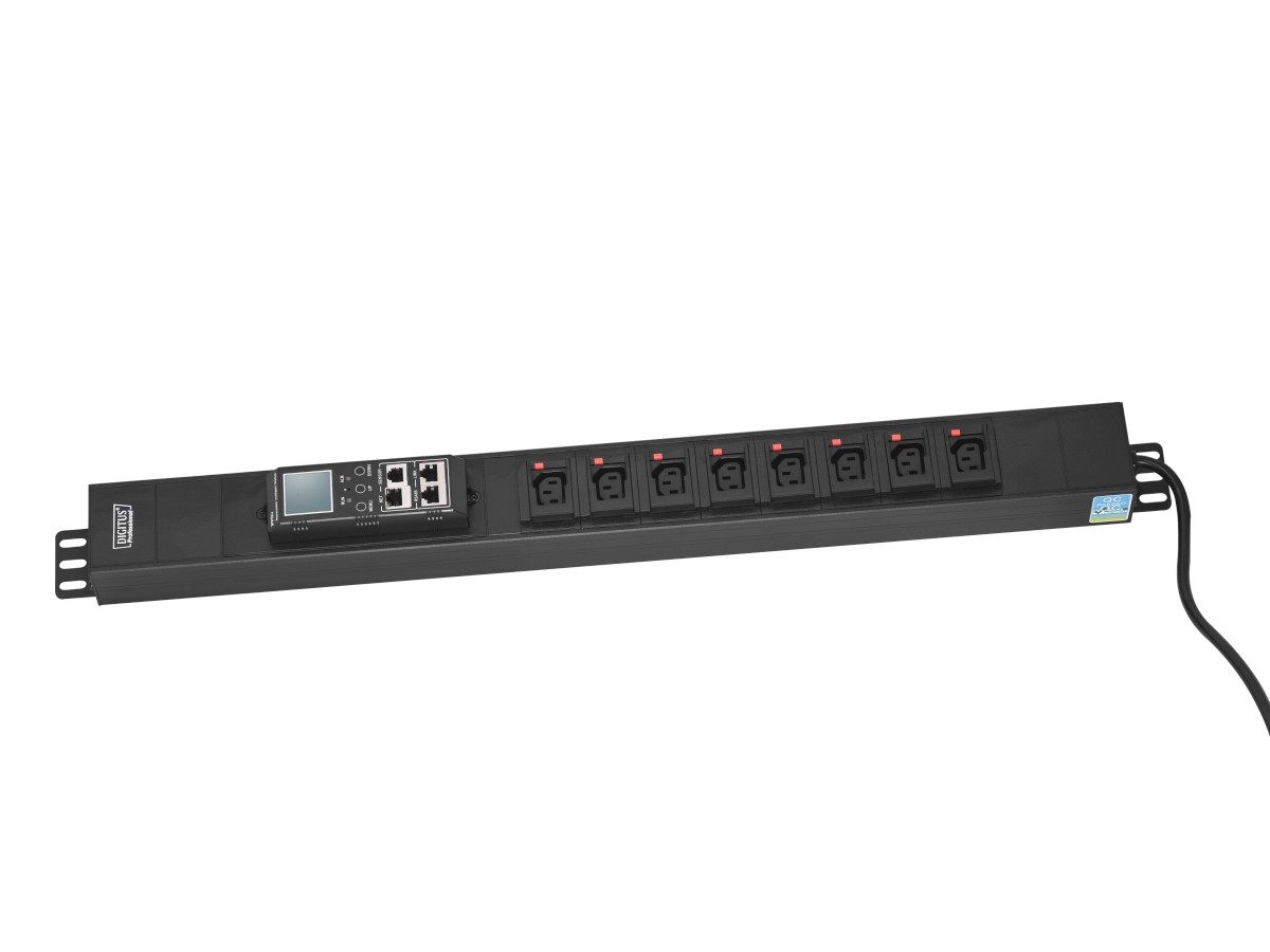 Listwa monitorująca RACK PDU pionowa wtyk DIN49440 16A/250V 8xC13 10A/250V 16A