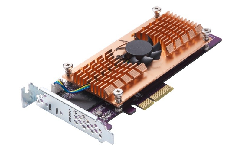 Karta rozszerzeń QM2-2S-220A Dual M.2 22110/2280 SATA SSD