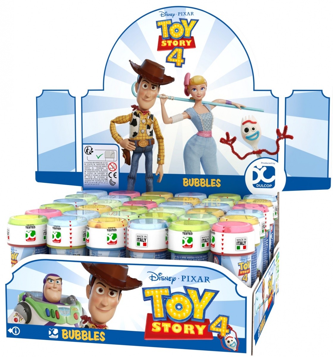 Bańki mydlane Toy Story 60 ml display 36 sztuk