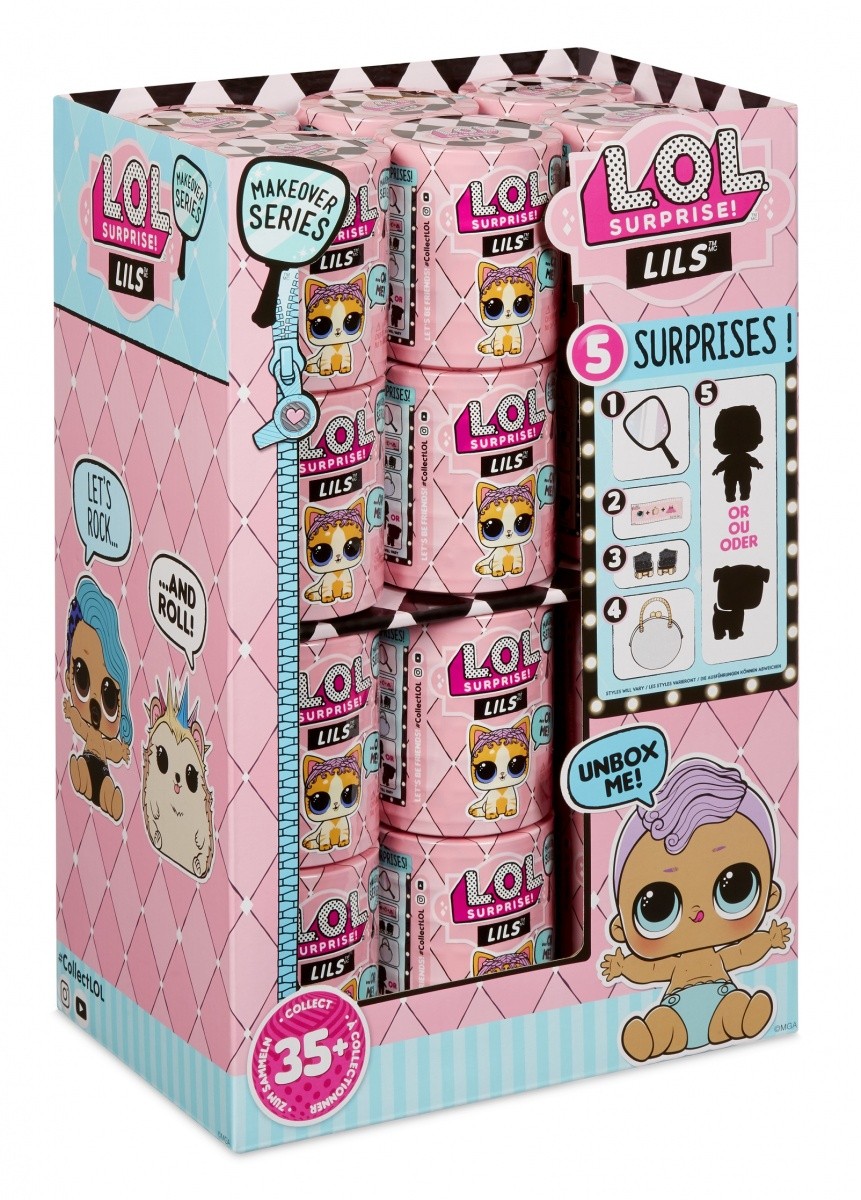 Figurki L.O.L. Surprise Siostrzyczki display 2x24 szt.