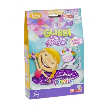 Masa do wody Glibbi Slime Lśniący Jednorożec