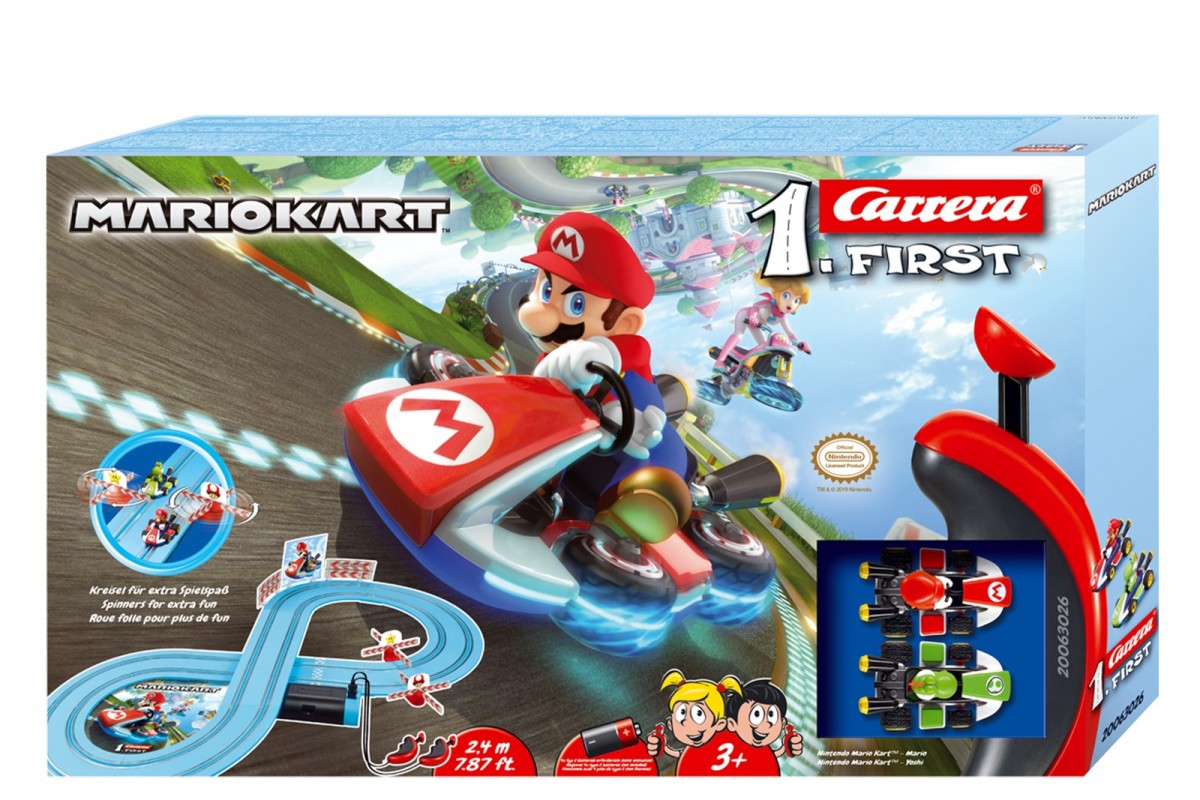 Tor wyścigowy First na baterie Nintendo Mario Kart 2,4m