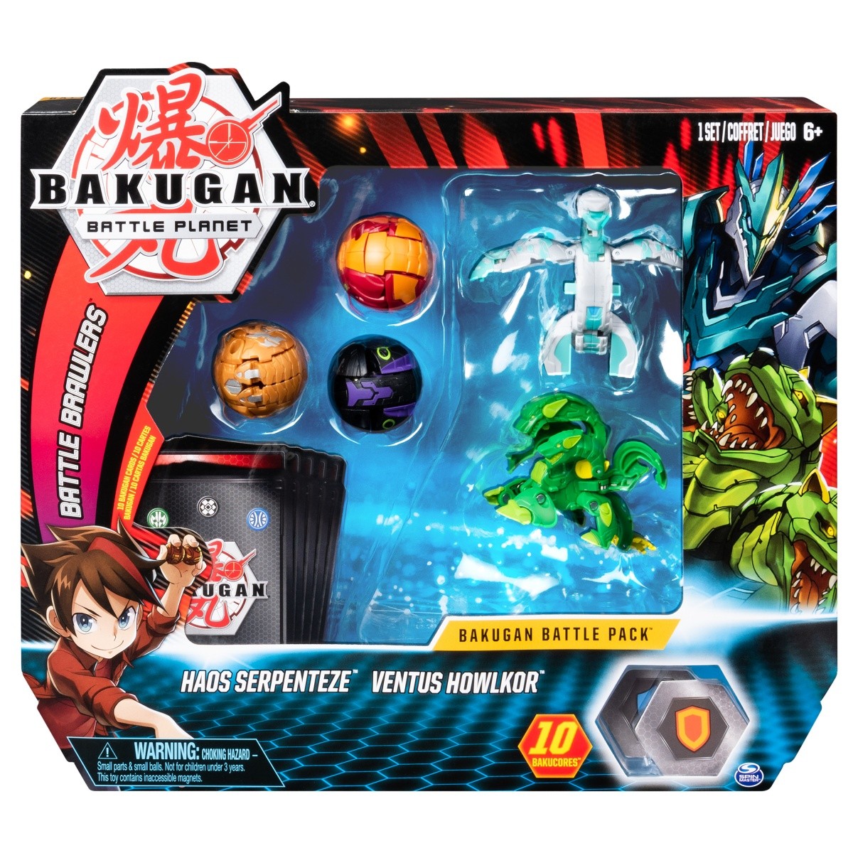 Figurki BAKUGAN Bitwa Zestaw 1 