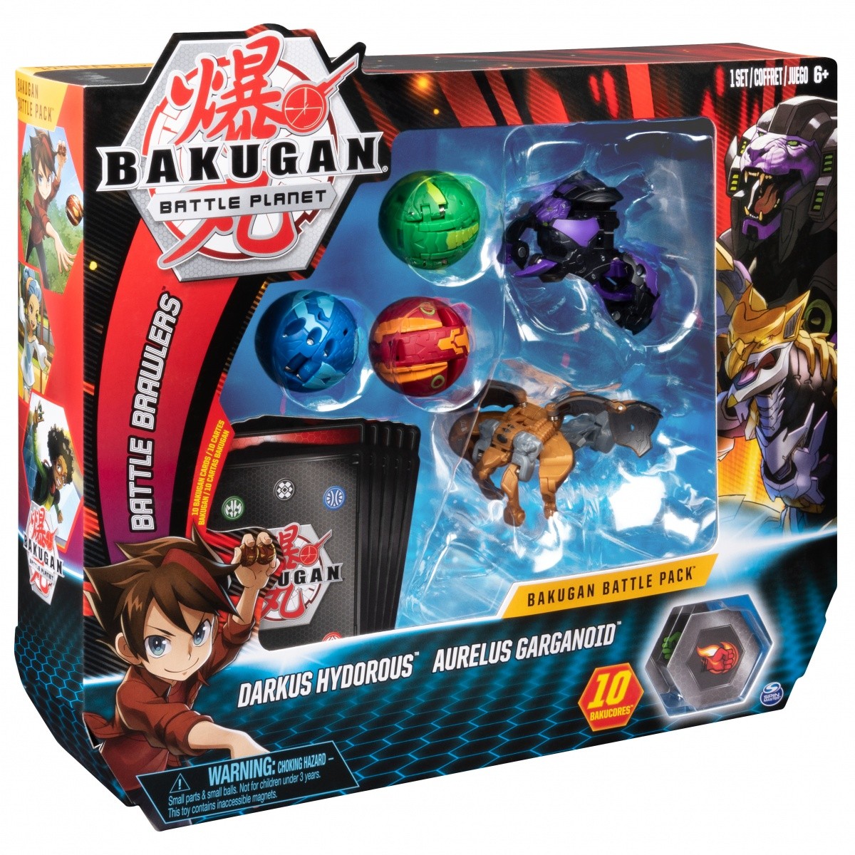 Figurki BAKUGAN Bitwa Zestaw 3 