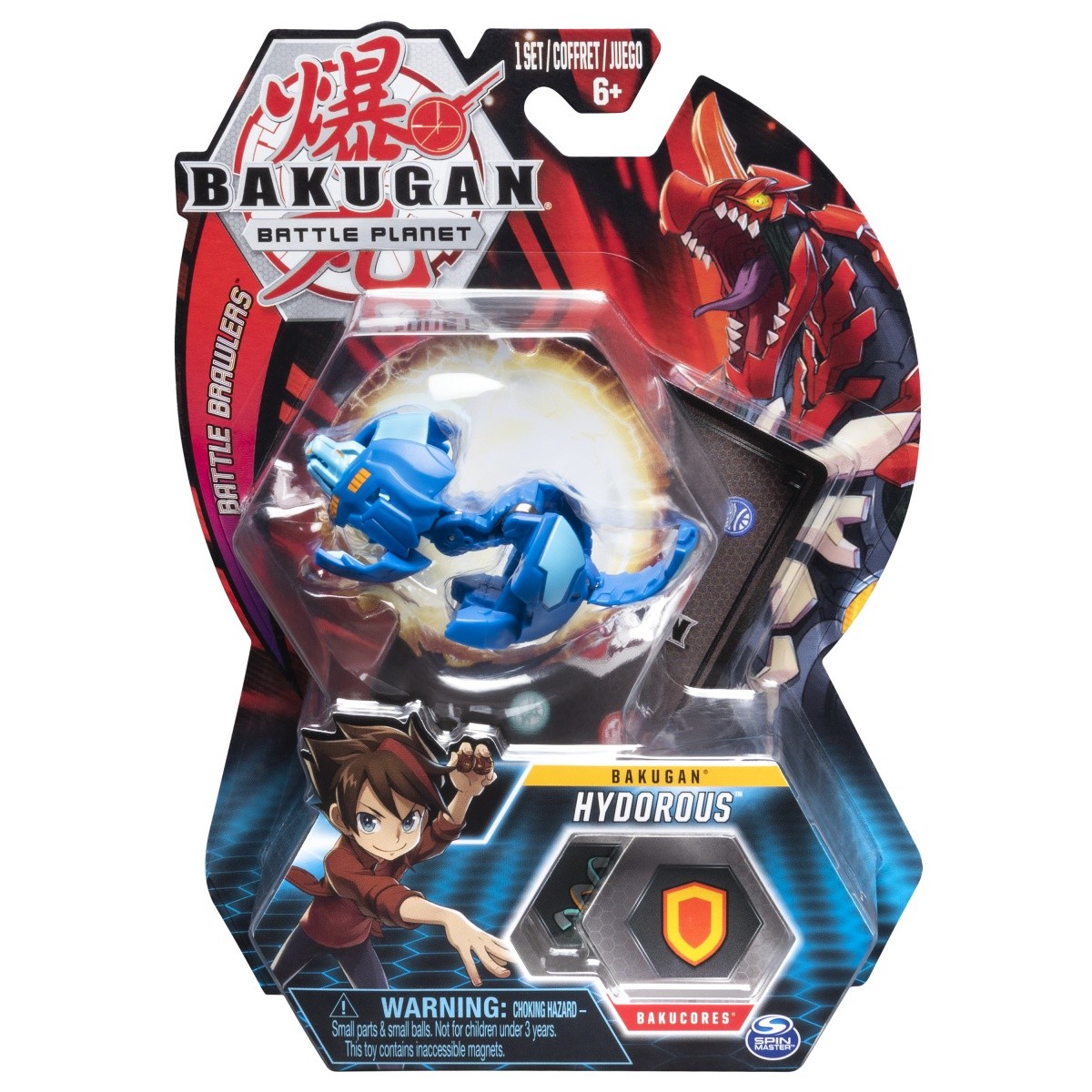 Figurka BAKUGAN Kula podstawowa, 2B Lion niebieski