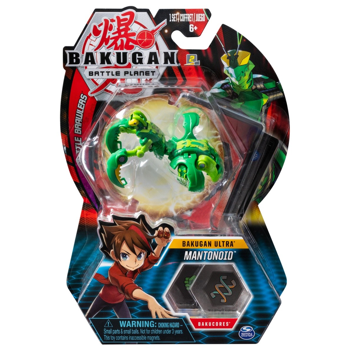 Figurka BAKUGAN Deluxe Mantis zielony