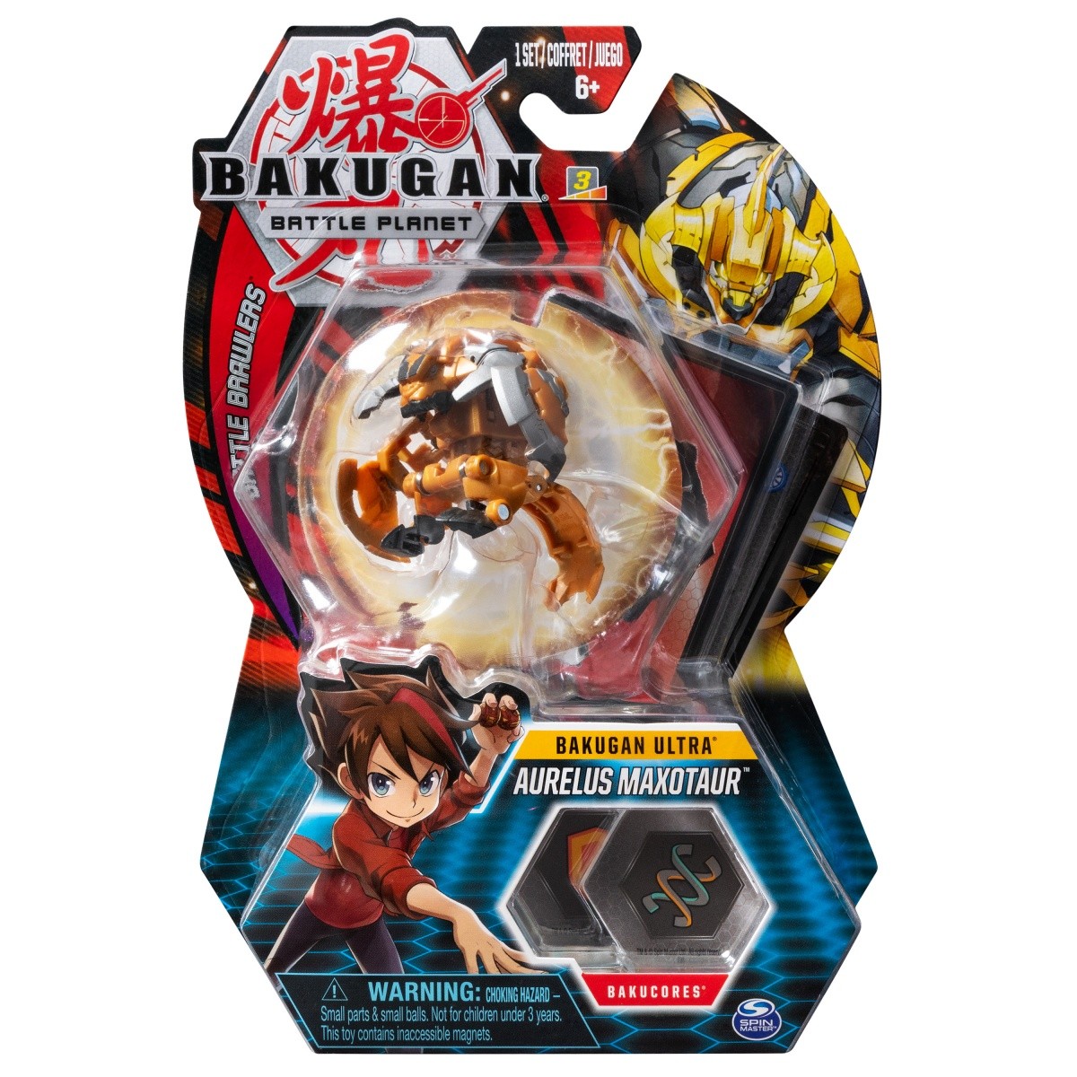 Figurka BAKUGAN Deluxe Minotaur złoty