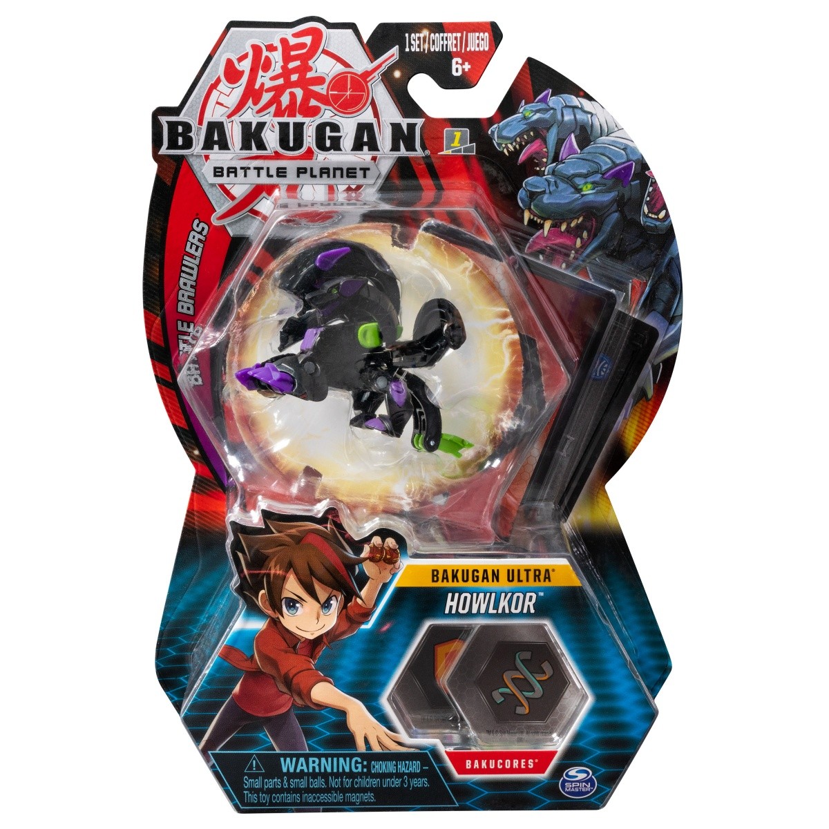 Figurka BAKUGAN Deluxe Kerboros czarny