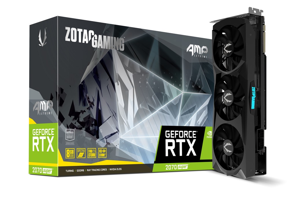 Karta graficzna GeForce RTX 2070S SUPER AMP EXTREME 8GB GAMING 256bit GDDR6 HDMI/3DP