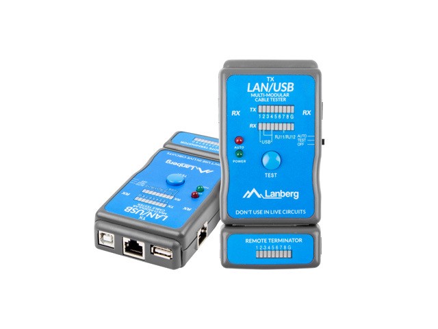 Tester kabli RJ-45, 11 USB NT-0403