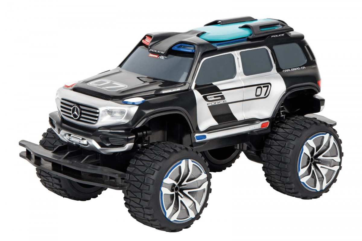 Pojazd RC Auto Mercedes Benz Enter G Force Police