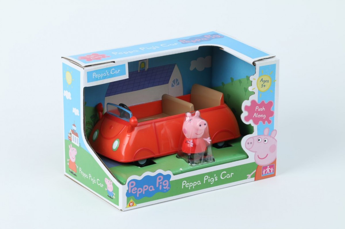 Zestaw z figurką Świnka Peppa Auto Peppy II 