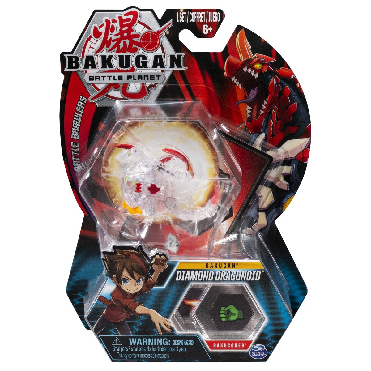 Figurka BAKUGAN Kula podstawowa, Chaser Dragonoid