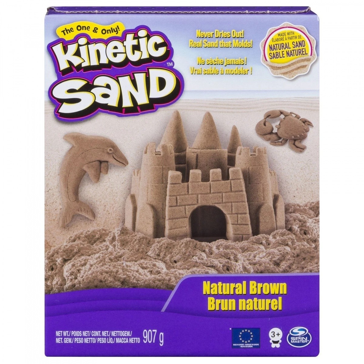 Piasek kinetyczny KINETIC SAND naturalny