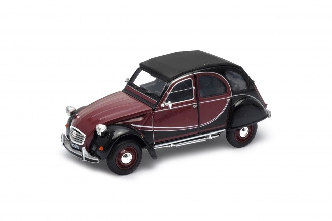 Samochód Citroen 2CV, brązowy