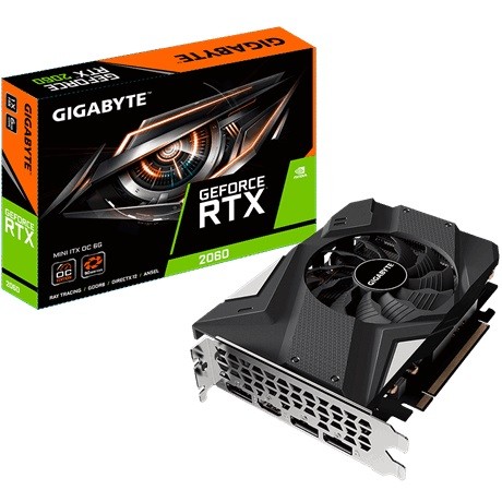 Karta graficzna GeForce RTX 2060 ITX 6G OC 192BIT GDDR6 3DP/HDMI 