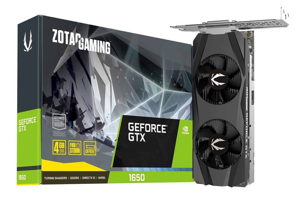 Karta graficzna GeForce GTX 1650 GAMING Low Profile 4GB GDDR5 128BIT HDMI/DVI-D/DP