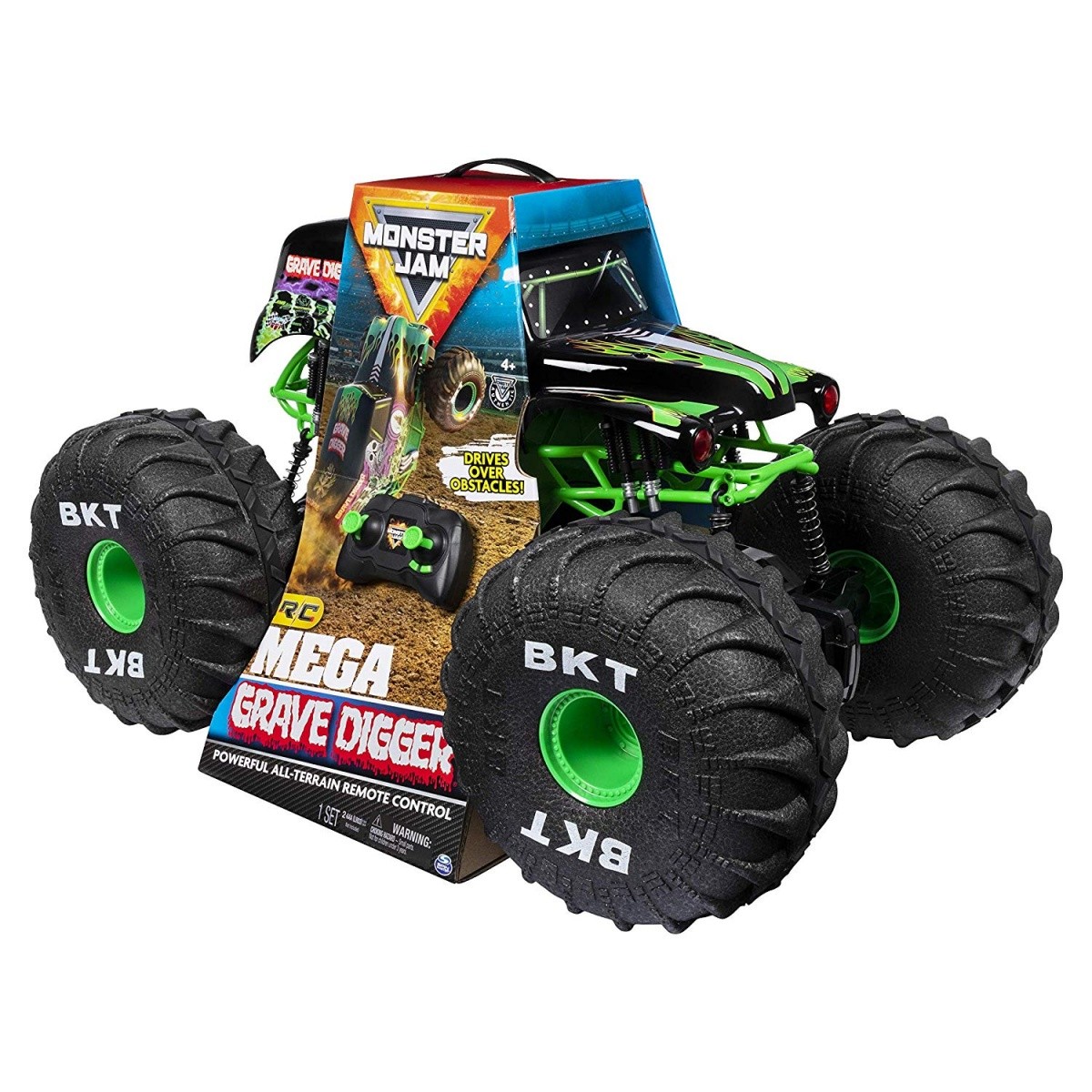 Pojazd RC Monster Jam: Mega Grave Digger