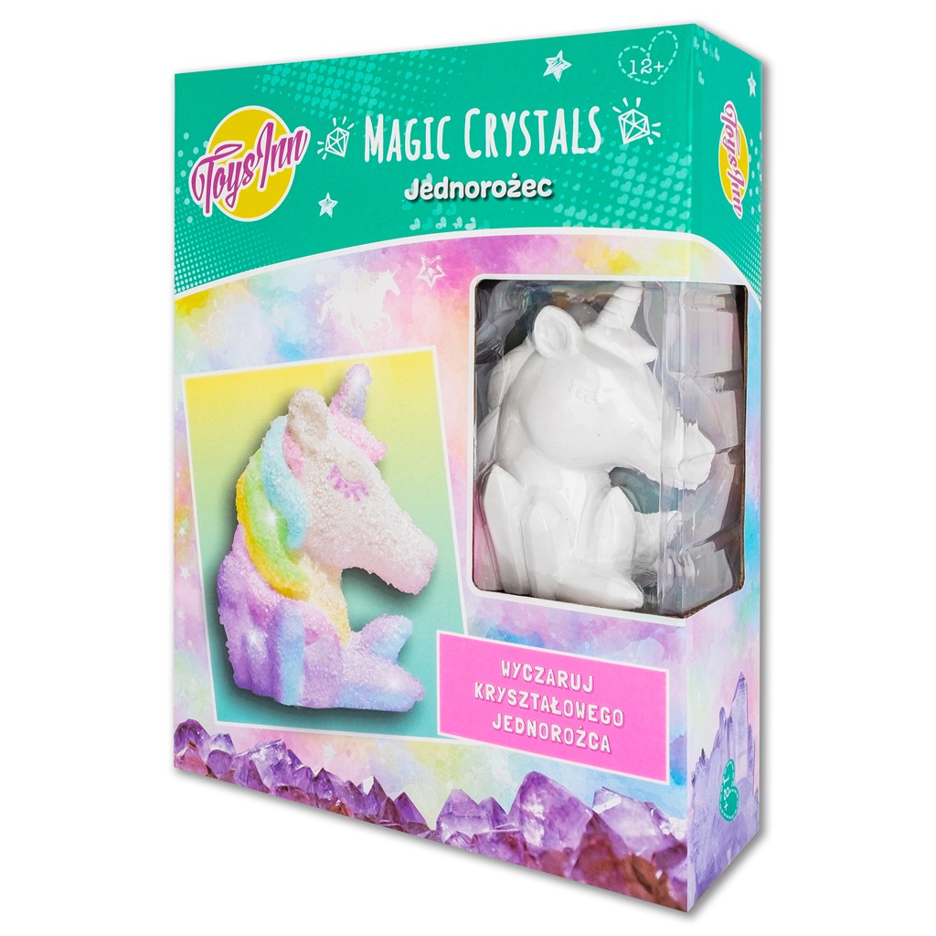 Zestaw kreatywny Magic Crystals Jednorożec