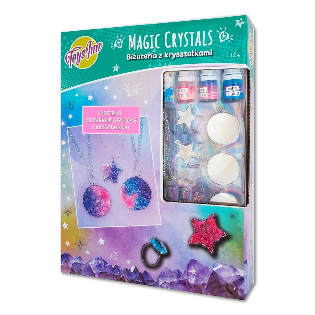 Zestaw kreatywny Magic Crystals Biżuteria