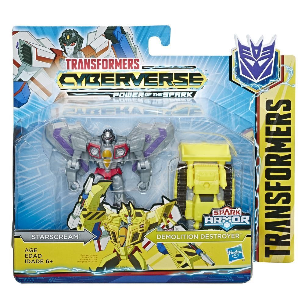 Figurka Transformers Cyberverse Spark Armor Starscream