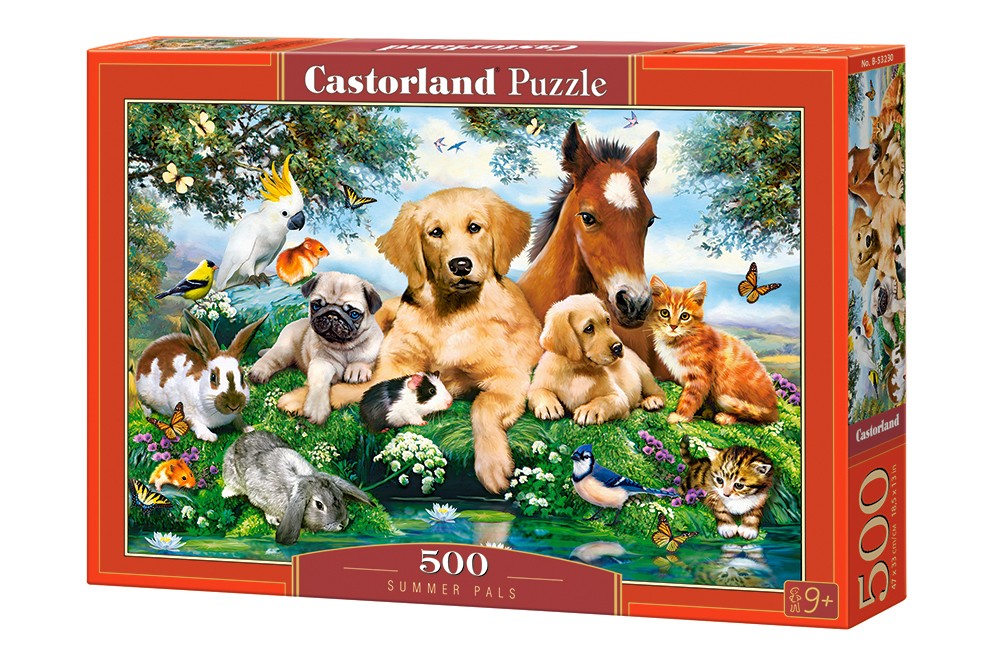 Puzzle 500 elementów - Letni kumple