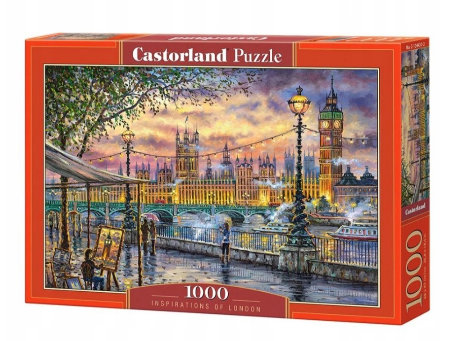 Puzzle 1000 elementów - Inspiracje z Londynu