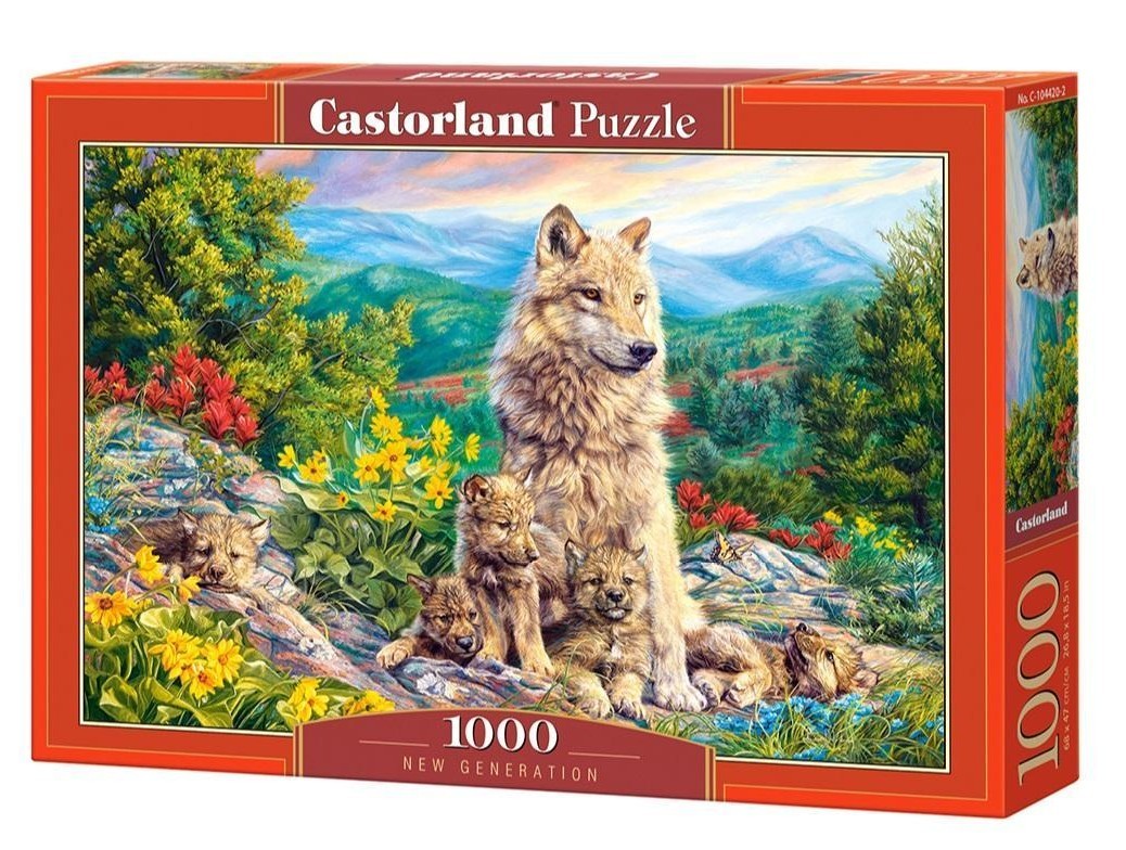 Puzzle 1000 elementów - Nowe pokolenie